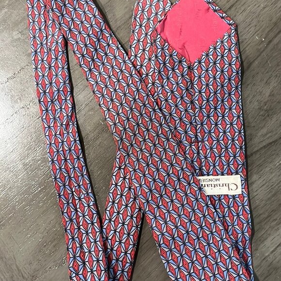 CHRISTIAN DIOR SILK NECKTIE - Picture 4 of 4